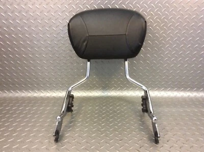 09-23 Harley Davidson Touring Respaldo Trasero Desmontable Respaldo Barra Sissy Almohadilla Foto 1 de 4