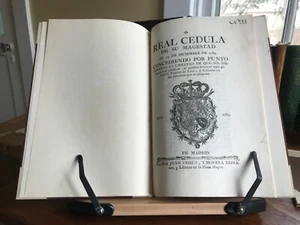 1785 Real Cedula de Su Magestad - Royal Decrees of King Carlos III of Spain - Picture 1 of 9