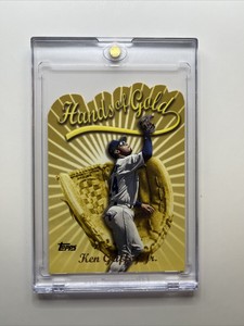Ken Griffey Jr. Topps 1999 Hands of Golf Embossed Die Cut Insert Card #HG3