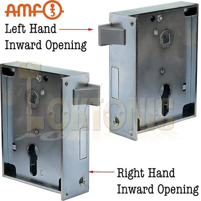 AMF Heavy Duty Rim Lock Inward Opening Wooden Shed Gate Sashlock Made In Germany - Image 1 of 2