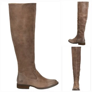 Born Womens Britton Over the Knee Brown Boot Leather Boots Size 6M New - Picture 1 of 9