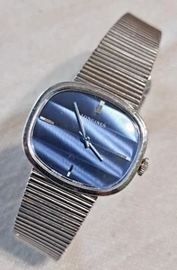 LONGINES BLUE ELLIPSE UHR INTREGAL ARMBAND 10KGF UHR LÄUFT - Bild 1 von 7