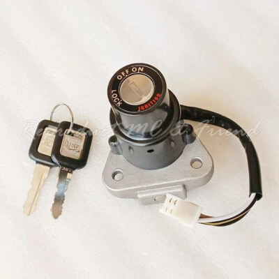 *4 Wires* Ignition Switch Assy New For Kawasaki GTO KH110 KH125-M5/M8/M9 - Image 1 of 4
