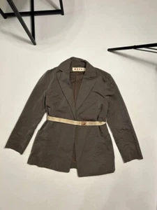 Women’s Marni Belted Blazer Size 40 - Picture 1 of 14