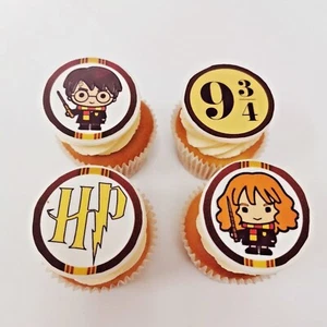Harry Potter cupcake toppers / Harry Potter cake toppers - Picture 1 of 3