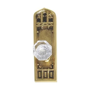 3.37 x 18 in. Oxford Passage Door Set Venetian Bronze - Picture 1 of 1
