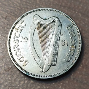 IRLANDA IRELAND 1 SHILLING 1931 MBC+/EBC- - Foto 1 di 2