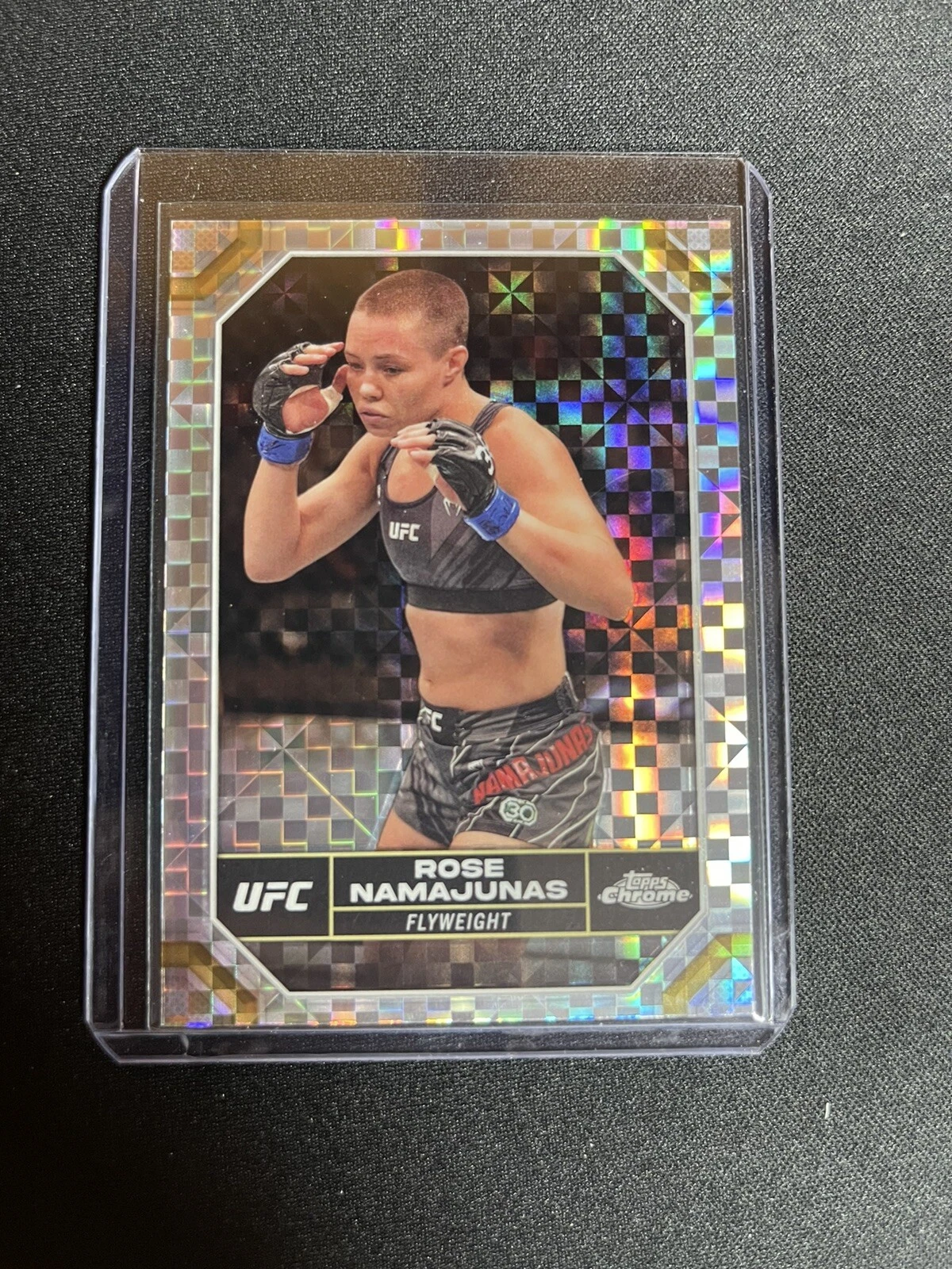 2024 Topps Chrome UFC - X-Fractor #169 Rose Namajunas