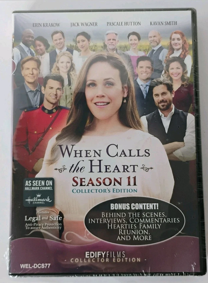 When Calls the Heart Seaso 11 Collector's Edition DVD Brand New Factory Sealed - Image 1 of 4