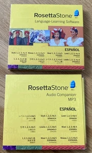 Rosetta Stone Espanol Level 1,2,3,4,5 Spanish Language - Picture 1 of 7