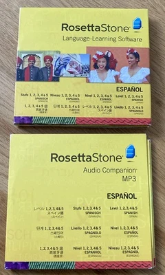Rosetta Stone Espanol Level 1,2,3,4,5 Spanish Language - Image 1 of 4