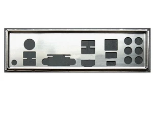 For MSI B450 TOMAHAWK MAX Shield I/O IO Rear Baffle Backplate Motherboard - Afbeelding 1 van 4