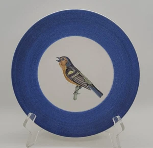 Marcel Guillot Keramik handgeworfen mattes Finish PINSON (Fink) Vogel Teller Frankreich - Bild 1 von 4