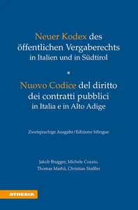 9788868397784 Neuer kodex des öffentlichen vergaberechts in ital...n italia e in - Bild 1 von 1