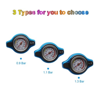  Thermostatic Radiator Cover Cover With Water Temperature Gauge - Image 1 of 4