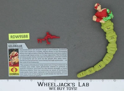 Golobulus V1 100% Completo G.I. Figura de acción Hasbro Joe 1987 vintage Foto 1 de 2