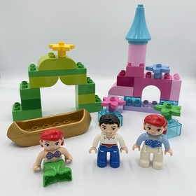 Lego Duplo Disney Princess Ariel's Magical Boat Ride #10516 Prince Eric READ!