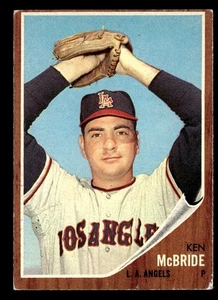1962 Topps Ken McBride #268 VG Los Angeles Angels - Picture 1 of 2