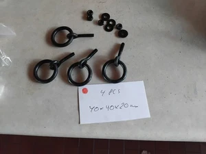 vintage metal cabinet knob handle-  40x40x20mm   lot of  4 - Bild 1 von 5