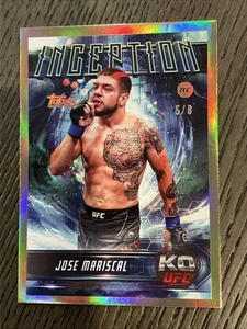 2025 Topps UFC Knockout Jose Mariscal Inception Gold RC 5/8 🔥 - Picture 1 of 2