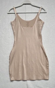 Spanx Assets Red Hot Label Full Slip Shapewear Adjustable Straps Beige Large - Picture 1 of 6