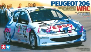 KIT - PEUGEOT 206 WRC - Tour de Corse 1999 - 1/24 TAMIYA [ Assembly Kit ] - Foto 1 di 1