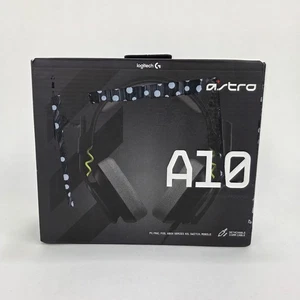Logitech Astro A10 Gen 2 Auriculares para Juegos Multiplataforma con Cable Sobre la Oreja - Negros - Imagen 1 de 11