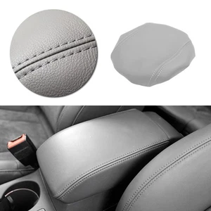 Gray Center Console Armrest Box Cover Leather Protect Pad For Audi Q3 2013-2018 - Bild 1 von 3