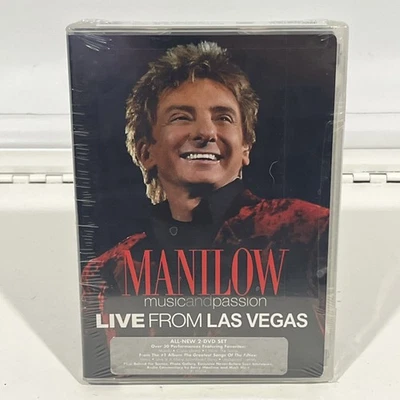 Barry Manilow - Music and Passion DVD | Brand New Sealed - Image 1 of 3