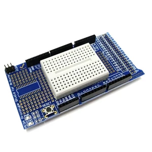 Protoshield para Arduino MEGA 2560 con breadboard - Imagen 1 de 3