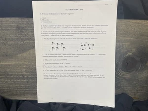 Physical Science tests second ed - Foto 1 di 1