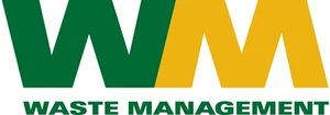 (2)- WASTE MANAGEMENT STICKERS STICKER 2 INCH - Picture 1 of 1
