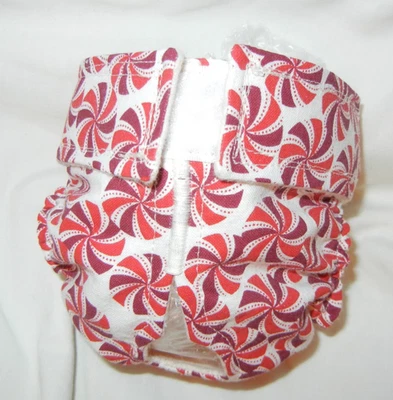 Female Dog Puppy Pet Diaper Washable Pant Sanitary Underwear SWIRL CANDY XXS - Image 1 of 4