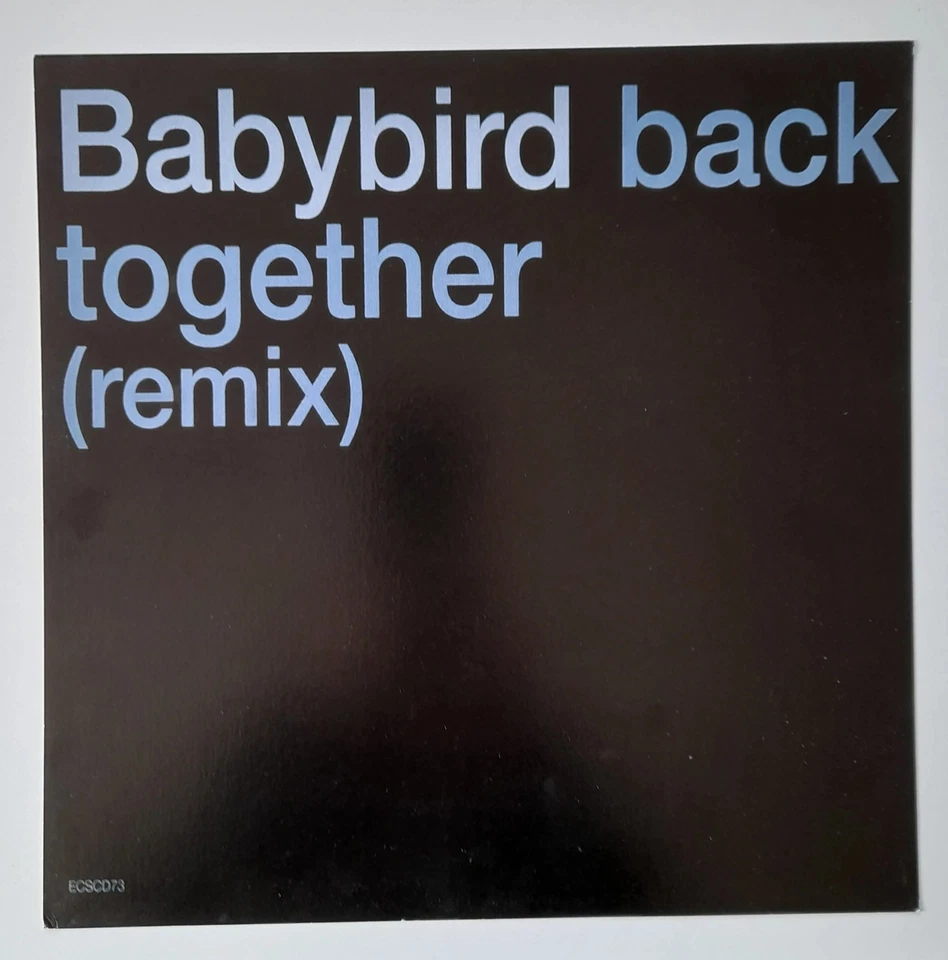 Babybird - Back Together - Window Promo Card - Image 1 of 1