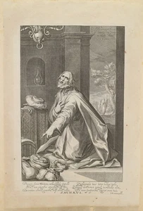 Acquaforte Bulino  Etching BLOEMART Isaacsz Van Swanenburg  ZACCHEO 1611 - Picture 1 of 3