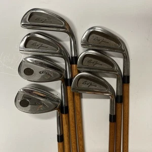 VTG Rare Callaway Bobby Jones Commemorative Hickory Sticks 3-SW (No 7 & 8) #1168 - Picture 1 of 22