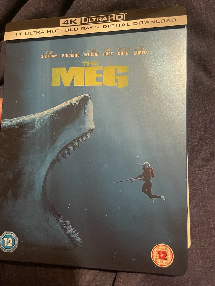 The Meg - 4k Ultra HD + Blu Ray Steelbook - JASON STATHAM - Image 1 of 3