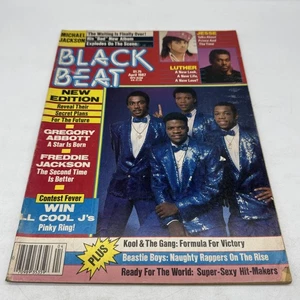 Black Beat Magazine April 1987 New Edition, Michael Jackson & More ! Rare - Picture 1 of 15