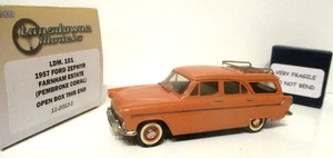 LANSDOWNE Models 1:43 LDM.101 1957 FORD FARNHAM ESTATE ( Pembroke Coral ) - Picture 1 of 8