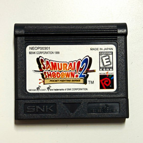 SNK Samurai Shodown! 2 Neo Geo Pocket E 1999 Fighting Game Cartridge