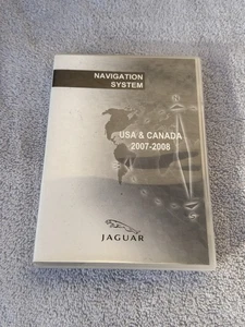 07-08 JAGUAR XF XK DVD NAV GPS NAVIGATION DISC CD USA & CANADA - Bild 1 von 4