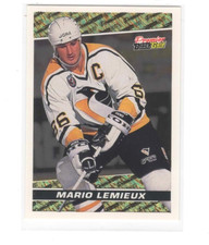 1994-95 TOPPS PREMIER BLACK GOLD MARIO LEMIEUX #9 MINT