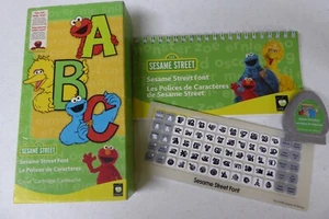 Cricut Cartridge -SESAME STREET FONT - Picture 1 of 1