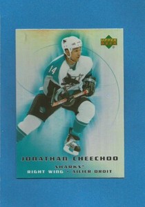 Jonathan Cheechoo 2005-06 Upper Deck UD McDonald's NHL Hockey #43 (MINT) Sharks
