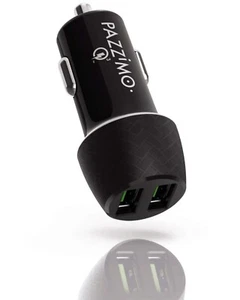Dual KFZ Schnell-Ladekabel USB 6A Adapter Ladegerät für Tablet PC iPad Pro Air - Bild 1 von 8