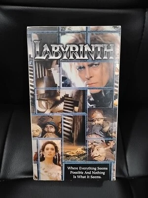 VTG 1999 Labyrinth VHS - Jim Henson David Bowie Lucasfilm - Tested Working  - Image 1 of 4