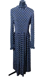Stine Goya Dress Women Medium Maxi Viscose Blend Star Print Stretch Size M - Picture 1 of 8