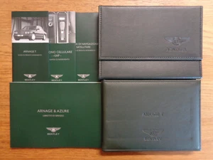 Bentley Arnage T Owners Handbook/Manual and Wallet (Italian) - Picture 1 of 3