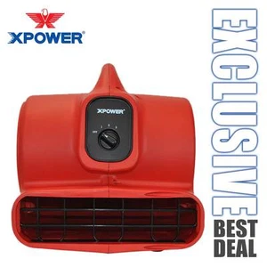 XPOWER P-430 Low 3.8Amp 2000 CFM 3 Speed Air Mover Carpet Dryer Blower Floor Fan - Picture 1 of 10
