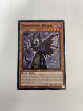 Yugioh! Condemned Witch - EGO1-EN019 - Common - 1st Edition Near Mint, English